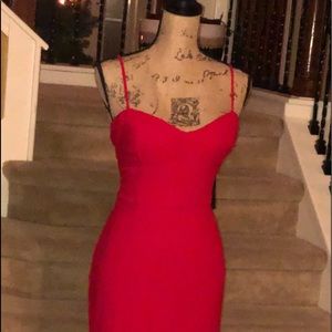 NWT Stunning Red Evening Dress
